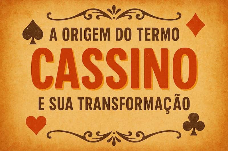 a origem do termo cassino