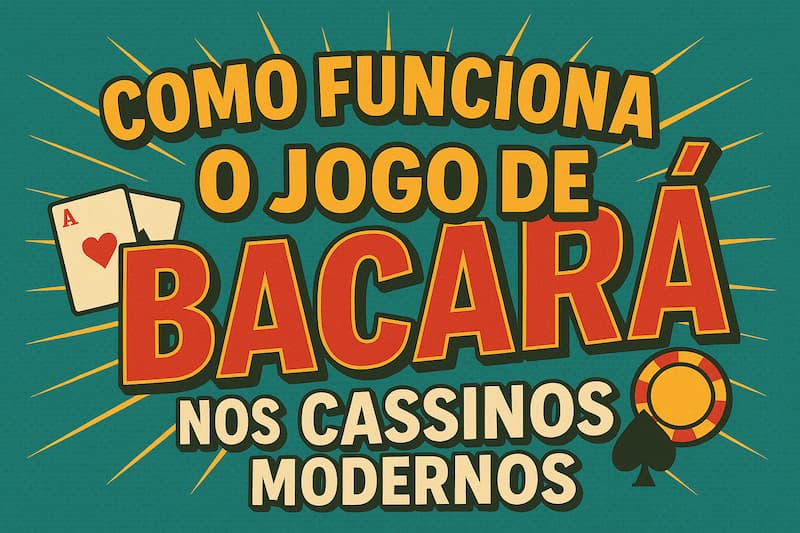 Como funciona o bacará nos cassinos modernos