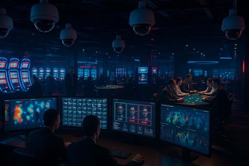 sistema de seguranca em cassinos