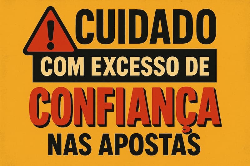 excesso de confianca nas apostas