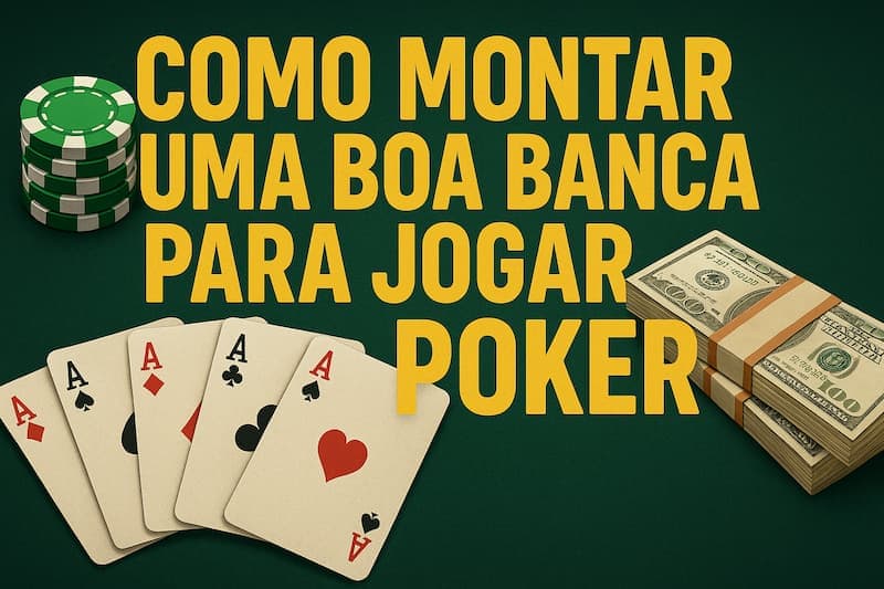 montar boa banca para jogar poker