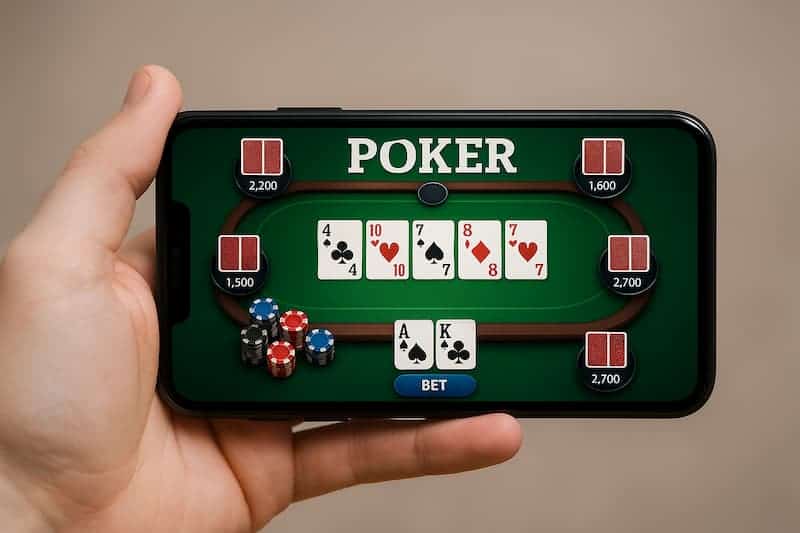 poker no celular