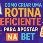 rotina eficiente na bet